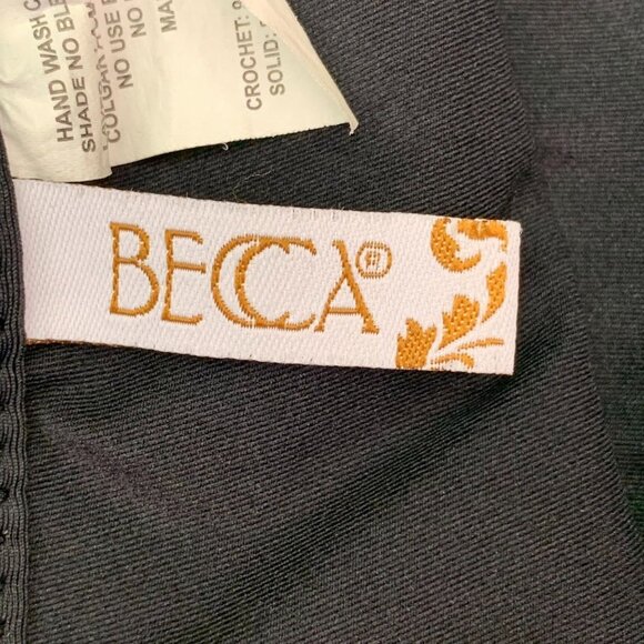 BECCA Women's Show‎ & Tell Crochet One Piece Swimsuit Size XS - Picture 7 of 12